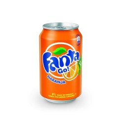 Fanta Naranja en Lata