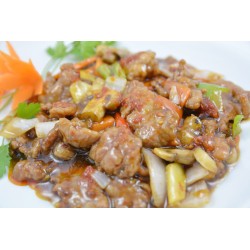 Ternera con guindilla picante