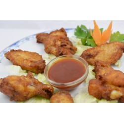 Alita de pollo a la barbacoa