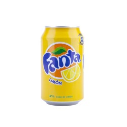 Fanta Limón en Lata
