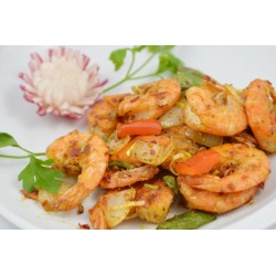 Gambas al punto de sal