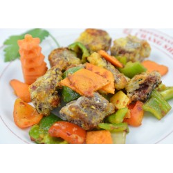 Pato al punto de sal picante