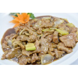 Ternera con salsa de ostras