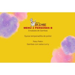 MENÚ 2 PERSONAS B