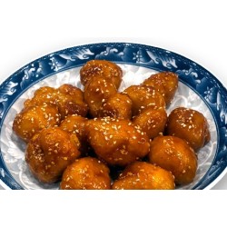 Pollo frito con sésamo