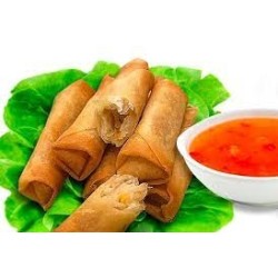 6 Mini Rollitos de primavera